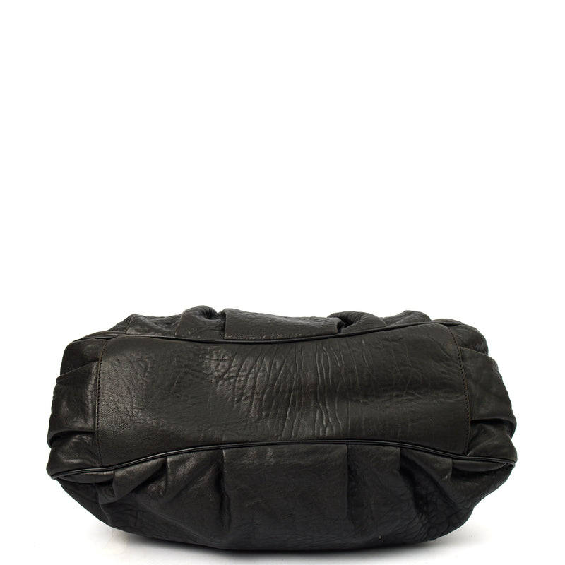 Picture of Fendi Shoulder Bag Mia - Large in Black, Leather