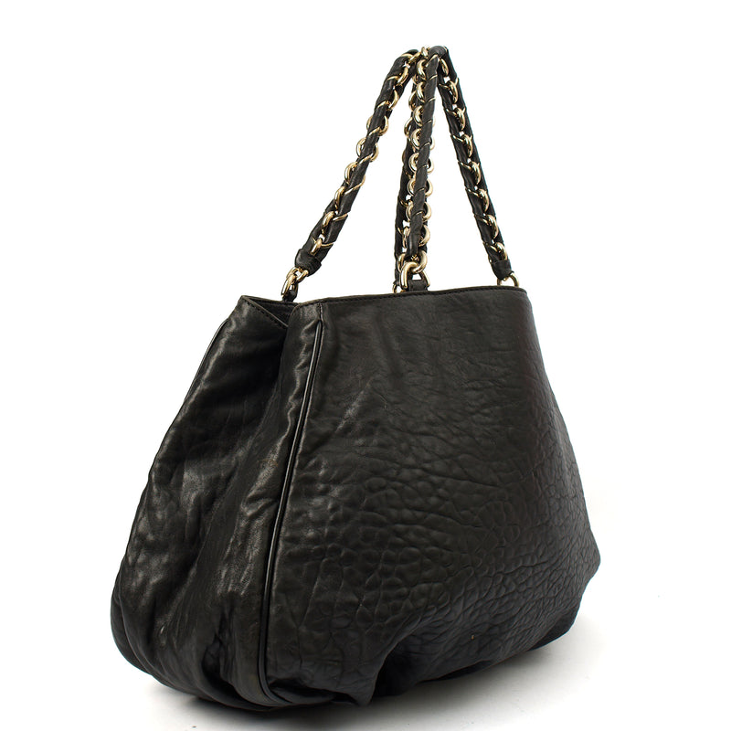 Picture of Fendi Shoulder Bag Mia - Large in Black, Leather