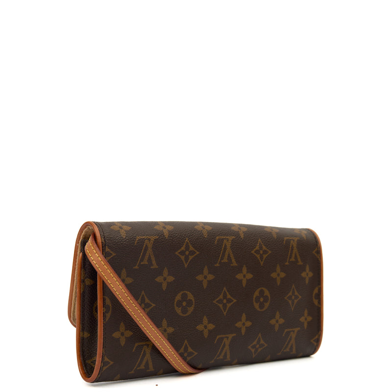 Picture of Louis Vuitton Cross Body Twin Pochette in Monogram, Canvas