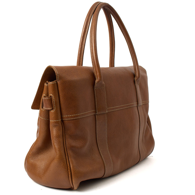 Picture of Mulberry Top Handle Bayswater Heritage in Brown, Calfskin Leather