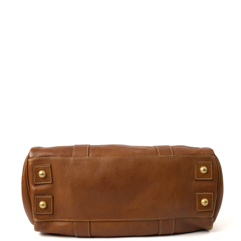 Picture of Mulberry Top Handle Bayswater Heritage in Brown, Calfskin Leather