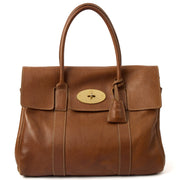 Picture of Mulberry Top Handle Bayswater Heritage in Brown, Calfskin Leather