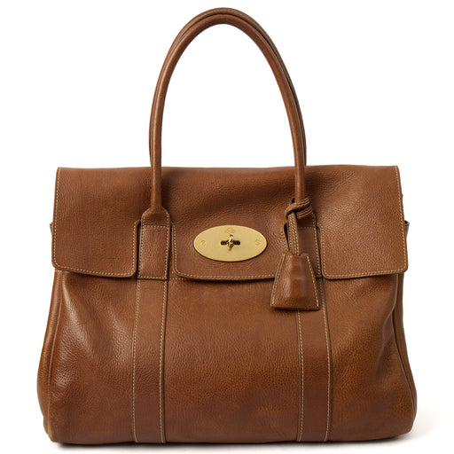 Picture of Mulberry Top Handle Bayswater Heritage in Brown, Calfskin Leather