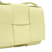 Picture of Bottega Veneta Cross Body Cassette - Mini in Green, Intrecciato Nappa