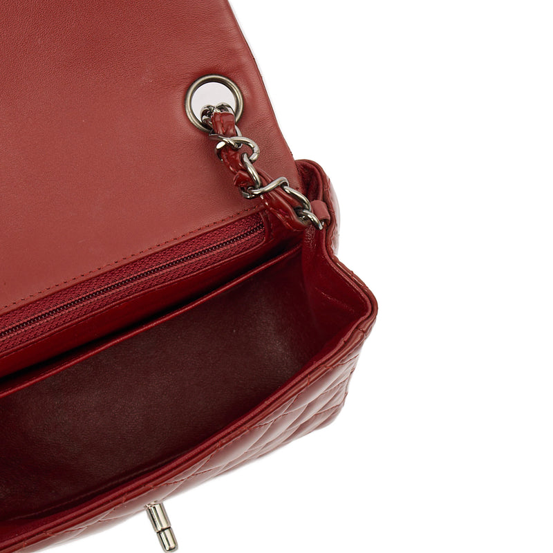 Picture of Chanel Cross Body Classic - Mini (Square) in Red, Patent Leather