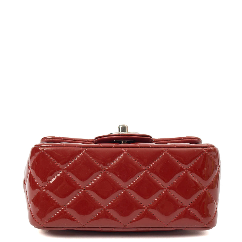 Picture of Chanel Cross Body Classic - Mini (Square) in Red, Patent Leather