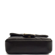 Picture of Gucci Cross Body Marmont Shoulder Flap Bag - Mini in Black, Leather
