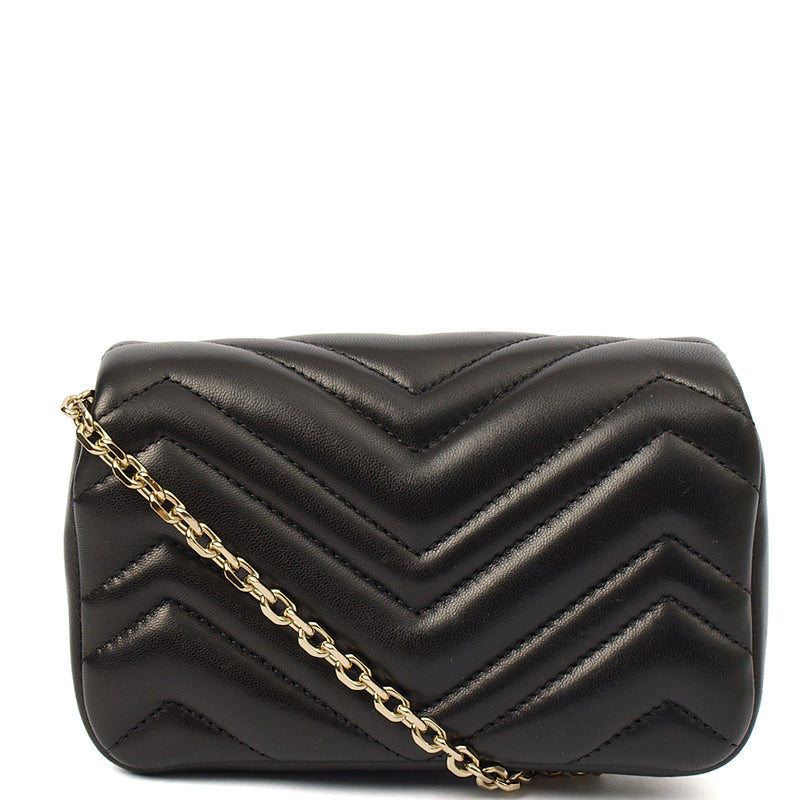 Picture of Gucci Cross Body Marmont Shoulder Flap Bag - Mini in Black, Leather