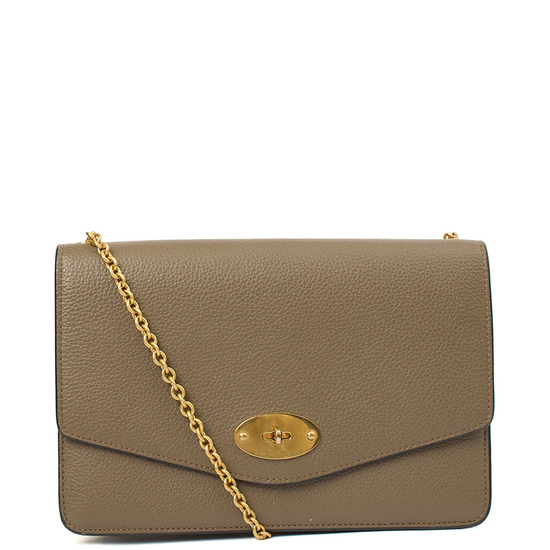Picture of Mulberry Cross Body Darley - Medium in Clay, Leather