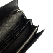 Picture of Gucci Cross Body Dionysus Chain Wallet in Black, Leather