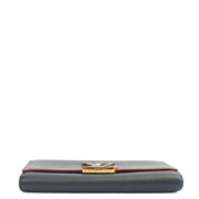 Picture of Louis Vuitton Wallet Capucines Wallet  in Navy, Calfskin Leather