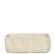 Picture of Prada Tote Galleria - Large Double Zip Tote in White, Saffiano Leather
