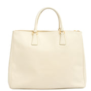 Picture of Prada Tote Galleria - Large Double Zip Tote in White, Saffiano Leather