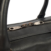 Picture of Mulberry Top Handle Briefcase in Black, Leather