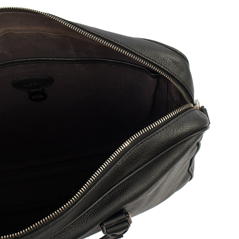 Picture of Mulberry Top Handle Briefcase in Black, Leather