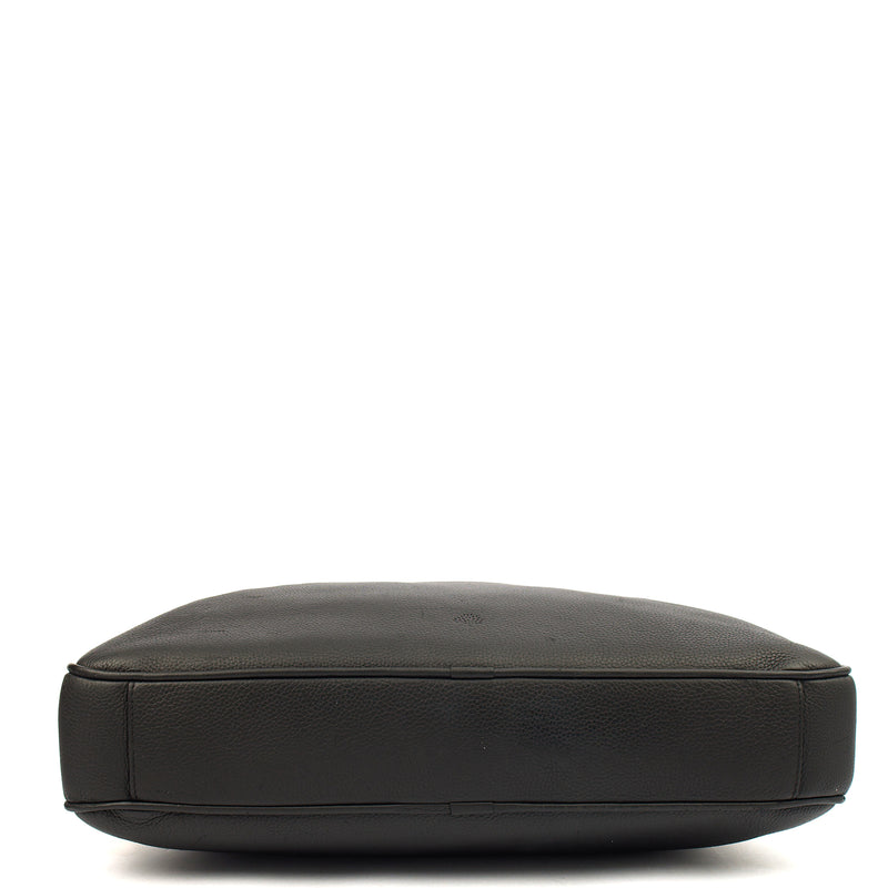 Picture of Mulberry Top Handle Briefcase in Black, Leather