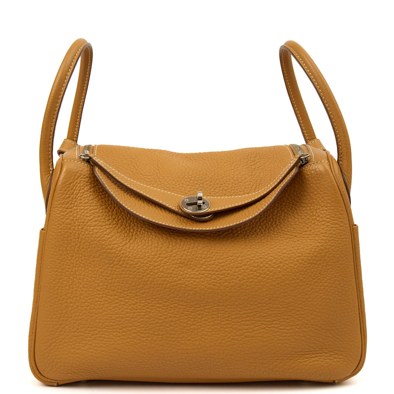 Picture of Hermes Cross Body Lindy 26 in Sesame, Togo Leather