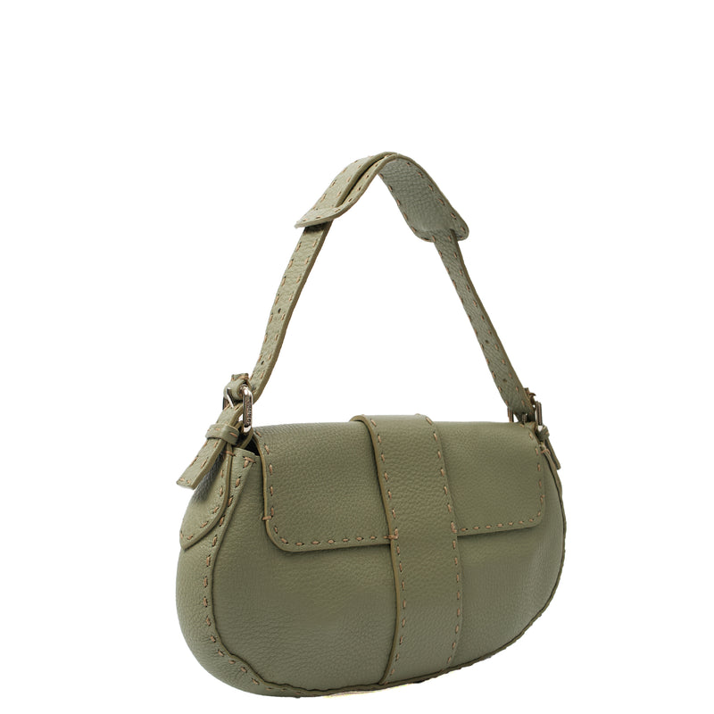 Picture of Fendi Shoulder Bag Selleria  in Blue, Leather