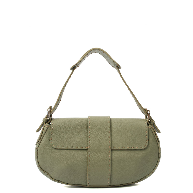 Picture of Fendi Shoulder Bag Selleria  in Blue, Leather