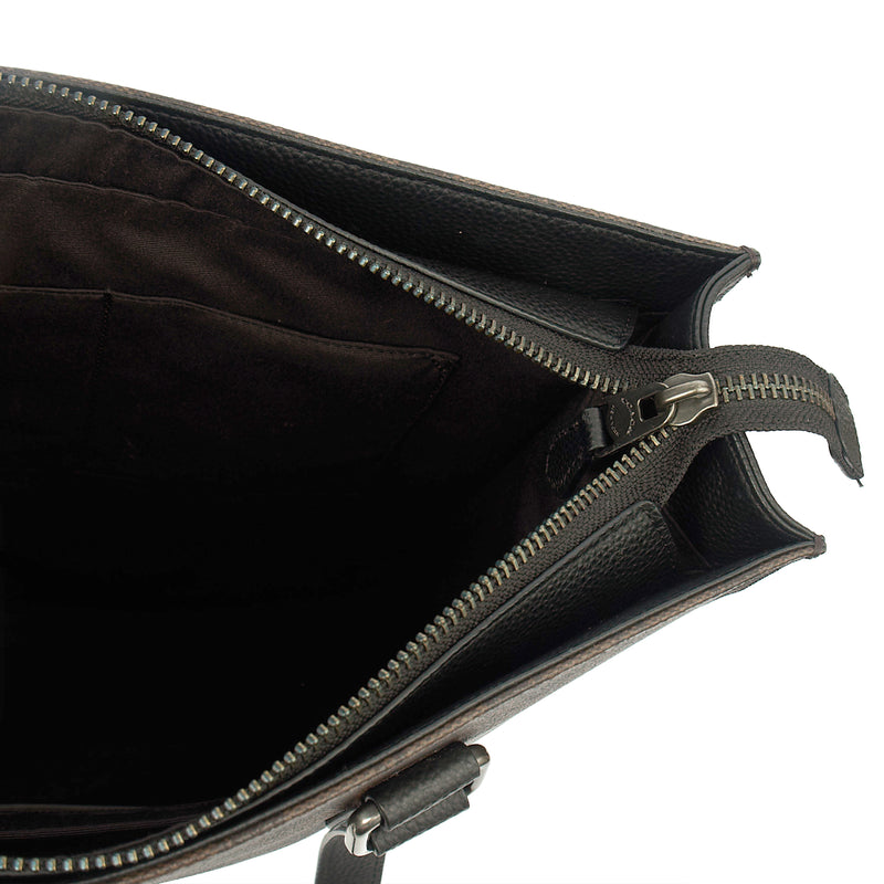 Picture of Coach Tote Graham Crossbody in Brown, Leather