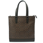 Picture of Coach Tote Graham Crossbody in Brown, Leather