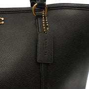 Picture of Coach Tote City Tote in Black, Leather