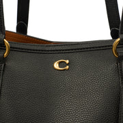 Picture of Coach Tote City Tote in Black, Leather