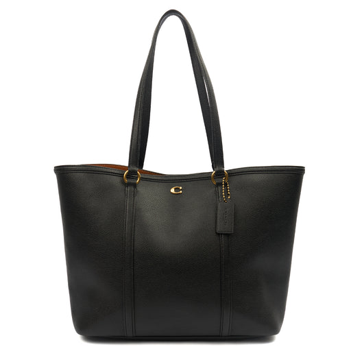Picture of Coach Tote City Tote in Black, Leather