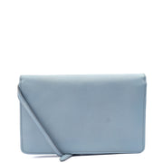 Picture of Prada Cross Body Crossbody in Blue, Saffiano Leather