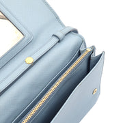 Picture of Prada Cross Body Crossbody in Blue, Saffiano Leather