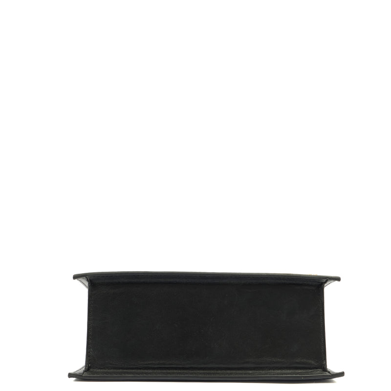 Picture of Jacquemus Top Handle Le Chiquito in Black, Leather