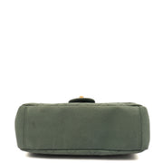 Picture of Chanel Cross Body Flap Bag in Green, Nubuck