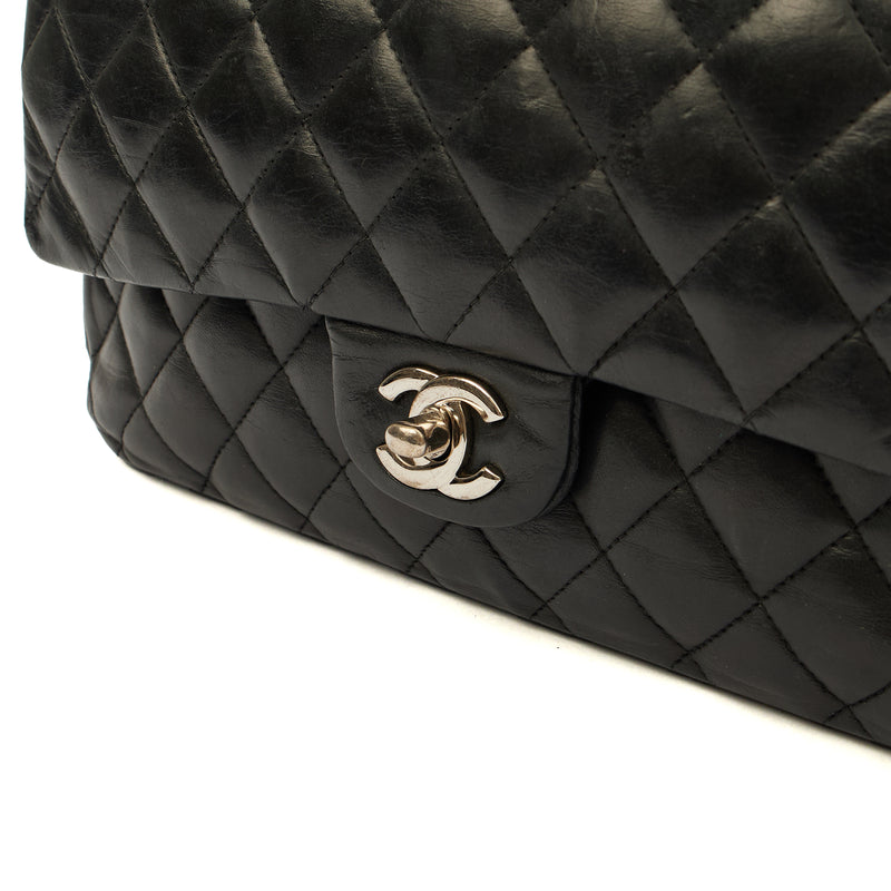 Picture of Chanel Cross Body Classic Double Flap - Medium in Black, Calfskin Leather