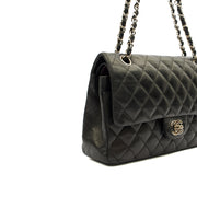 Picture of Chanel Cross Body Classic Double Flap - Medium in Black, Calfskin Leather