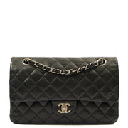 Picture of Chanel Cross Body Classic Double Flap - Medium in Black, Calfskin Leather