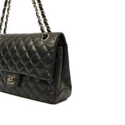 Picture of Chanel Cross Body Classic Double Flap - Medium in Black, Calfskin Leather