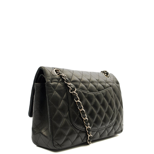 Picture of Chanel Cross Body Classic Double Flap - Medium in Black, Calfskin Leather