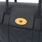 Picture of Mulberry Tote Bayswater with Strap in Elephant, Leather
