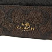 Picture of Coach Card Holder Wyn Small Wallet in Brown, Leather