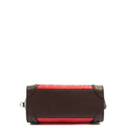 Picture of Celine Mini Bag Luggage - Nano in Red, Python Leather