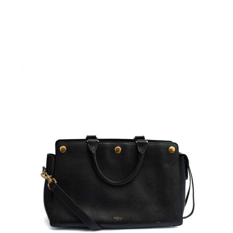 Picture of Mulberry Cross Body Chester in Black, Leather