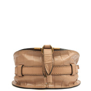 Picture of Chloe Cross Body Marcie - Small in Neutral, Exotic Effect Leather