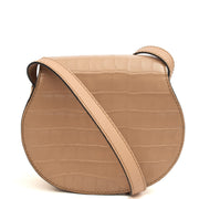 Picture of Chloe Cross Body Marcie - Small in Neutral, Exotic Effect Leather