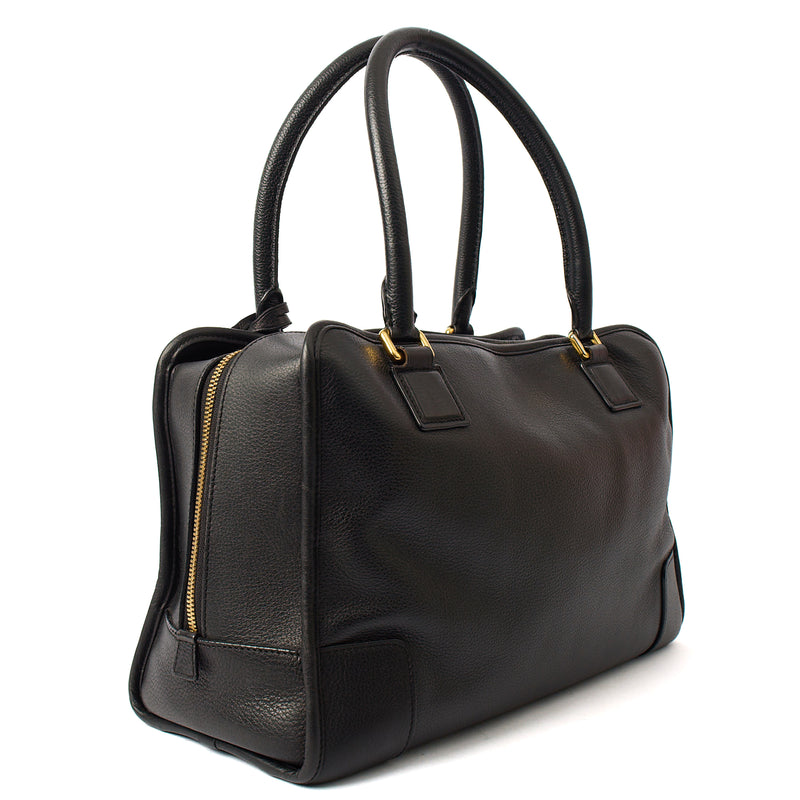 Picture of Loewe Tote Amazona 36 in Black, Leather