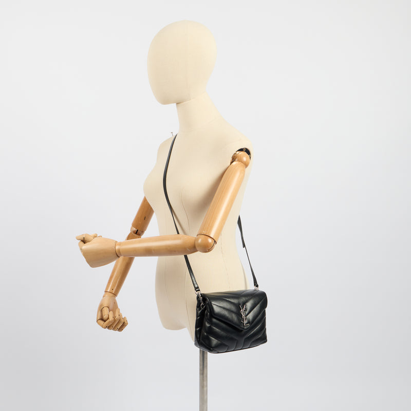 Saint Laurent Mini Bag LouLou - Toy in Black, Leather