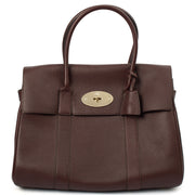 Picture of Mulberry Top Handle Bayswater - New in Black Cherry, Leather