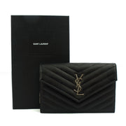 Picture of Saint Laurent Cross Body Kate Small in Black, Calfskin Leather