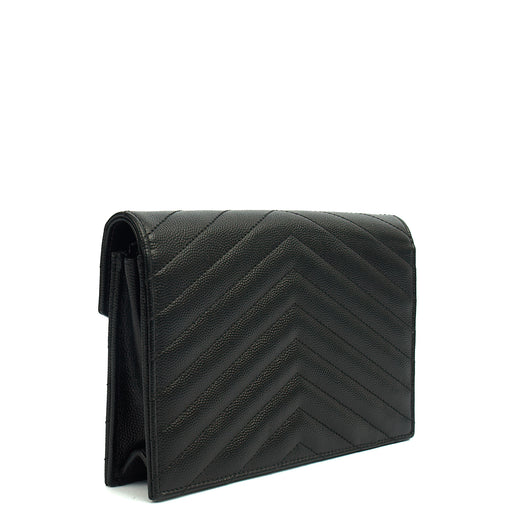 Picture of Saint Laurent Cross Body Kate Small in Black, Calfskin Leather