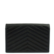 Picture of Saint Laurent Cross Body Kate Small in Black, Calfskin Leather