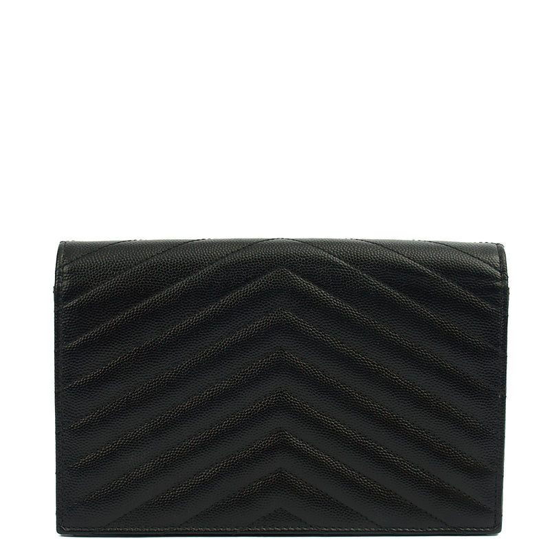 Picture of Saint Laurent Cross Body Kate Small in Black, Calfskin Leather